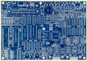 Печатная плата приставки «Эльф-128 2023 v1.1»