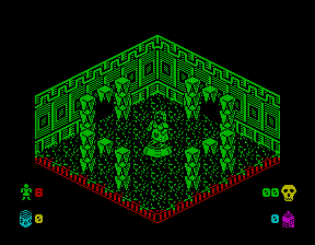 Скриншот игры «Паук-убийца» для приставки Эльф