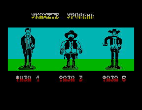 Скриншот игры «Вестбанк» для приставки Эльф