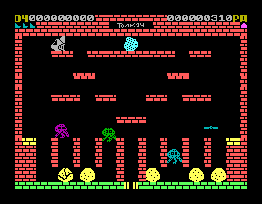 Скриншот игры «Толкач» для приставки Эльф