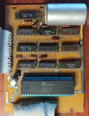 Контроллер дисковода для компьютера «Балтик» на чипе UM8272 (автор фотографий - Алексей Роговик)