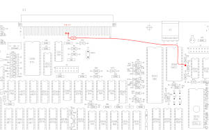 Подключение динамика в &laquo;Байте&raquo; для воспроизведения звука с музыкального сопроцессора.