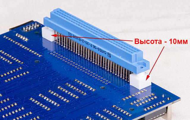 Установка разъёма XS1