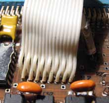 Соединение платы &laquo;Байта&raquo; и клавиатуры