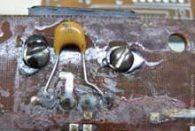 Дополнительный конденсатор на разъёме питания компьютера &laquo;Байт&raquo;