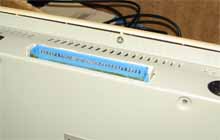 Спиленная загрушка системного разъёма компьютера &laquo;Байт&raquo;