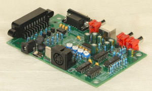 Печатная плата видеоадаптера в сборе