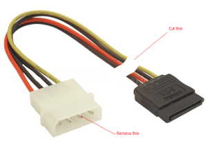 Подключение блока питания AT к компьютеру &laquo;Байт&raquo;