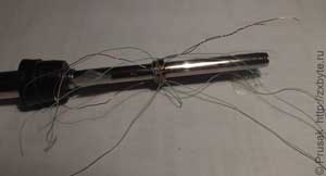 Обвязка катушек нитками