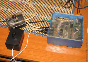 Самодельная игровая приставка на К145ИК17 с цветным изображением