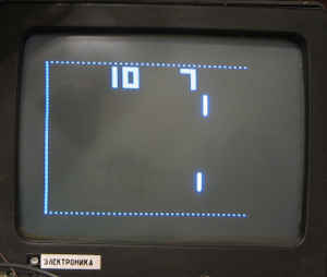 Скриншоты игр приставки на К145ИК17