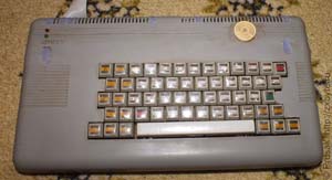 Компьютер &laquo;Ленинград&raquo; с герконовой клавитурой, контроллером дисковода и 256К памяти