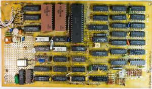 Плата крупным планом