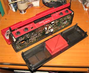 Беларусь М-310С в разобранном состоянии, вид сзади