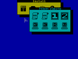 Экран программы &laquo;Install&raquo;