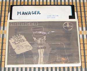 Дискета с игрой &laquo;Manager&raquo;. Типа лицензия с тиражом 2 (две) штуки :)