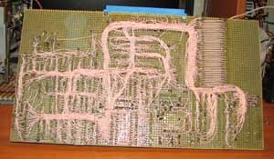 Периферийная плата для компьютера Pentagon-128, вид снизу