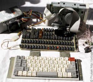 Компьютер в сборе (пока что без корпуса)