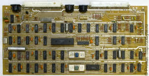 Плата компьютера &laquo;Ратон-9003&raquo; на мелкой логике